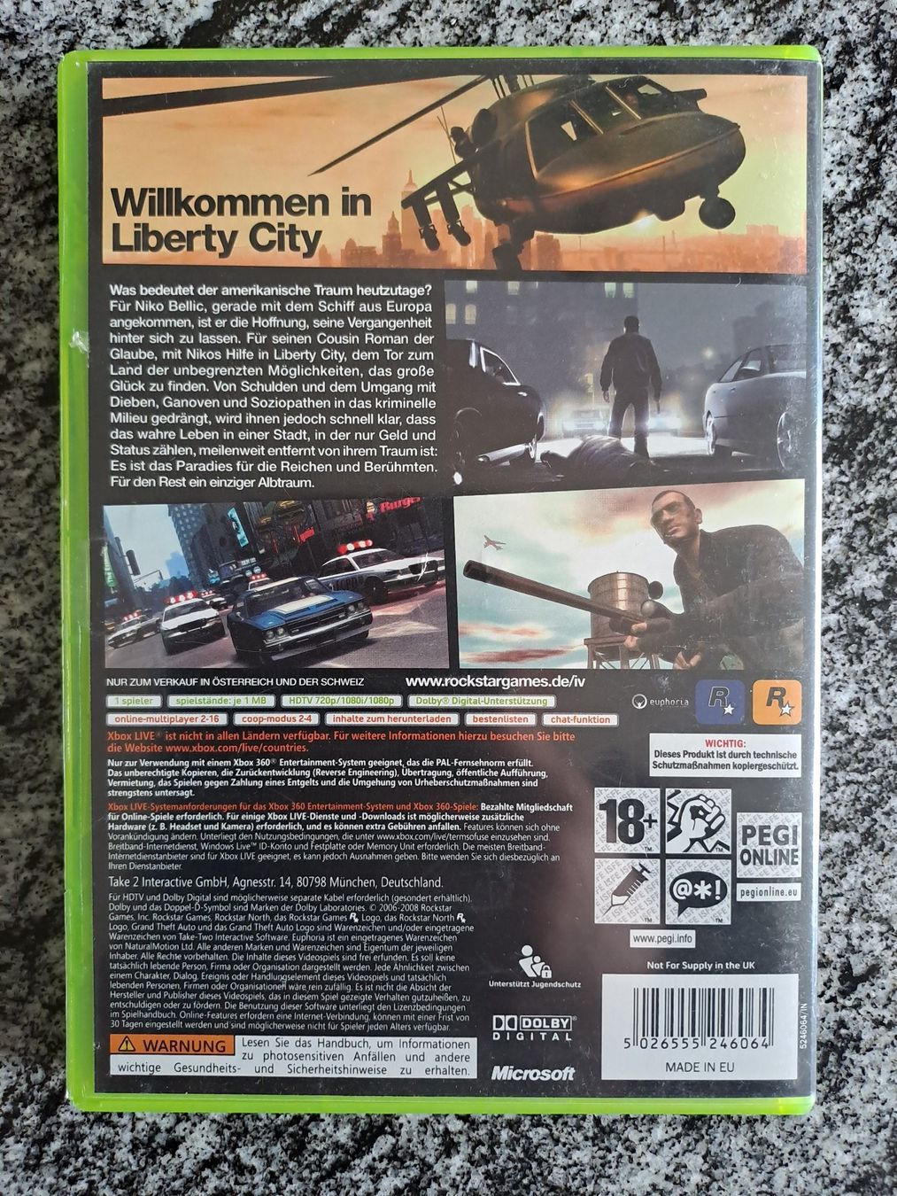 Microsoft Spiele: Grand Theft Auto IV (Xbox360) – Gebraucht aus Meierskappel von BruceCruise 1