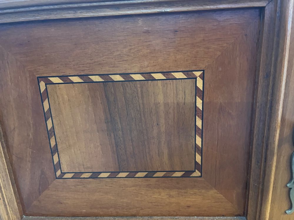 Commodes: Massives Sideboard Nussbaum Intarsien – D'occasion à Stetten AG par Brissago25 4