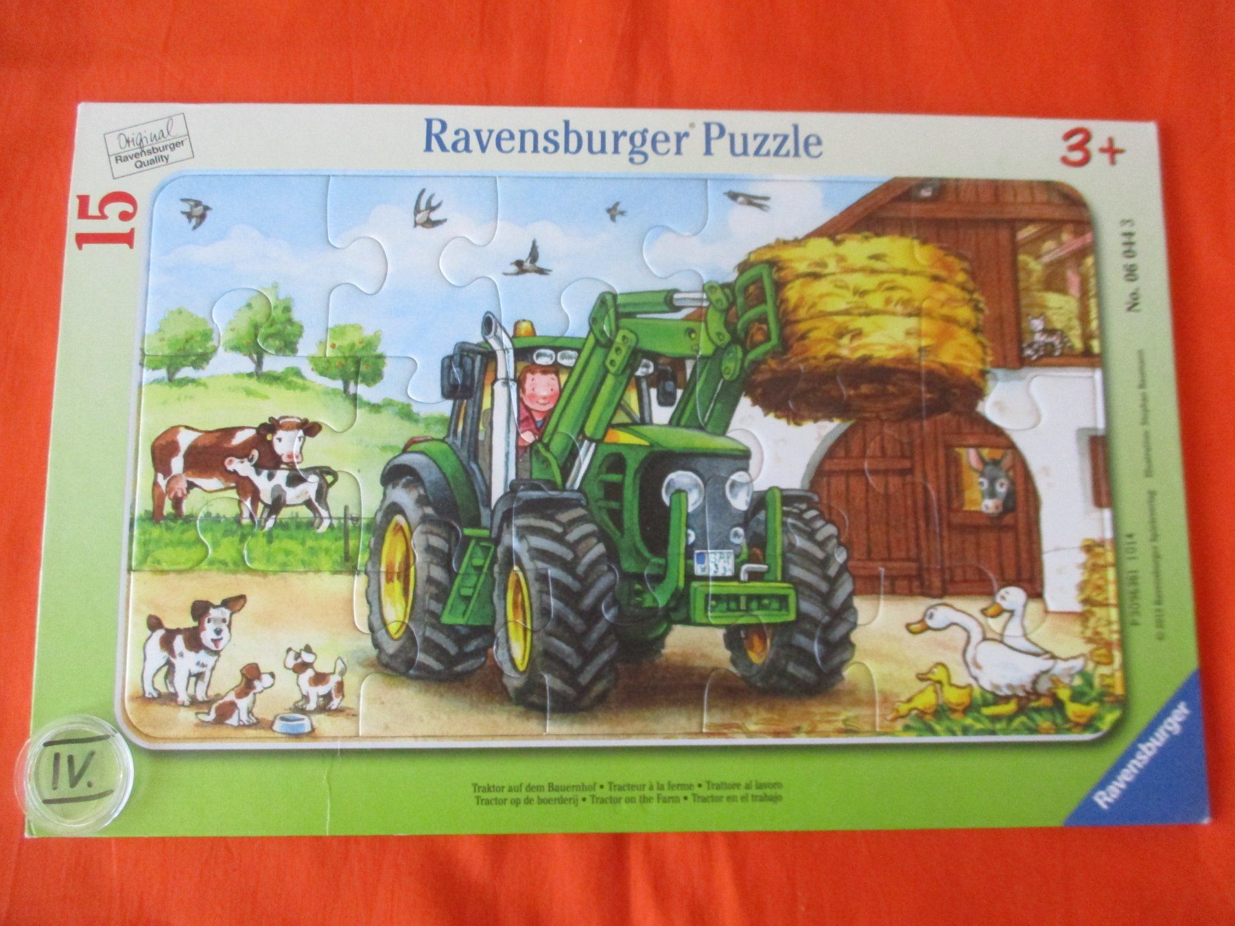 Ravensburger Puzzle: Ravensburger Puzzle Traktor – Usato da Birsfelden venduto da alles-muss-raus
