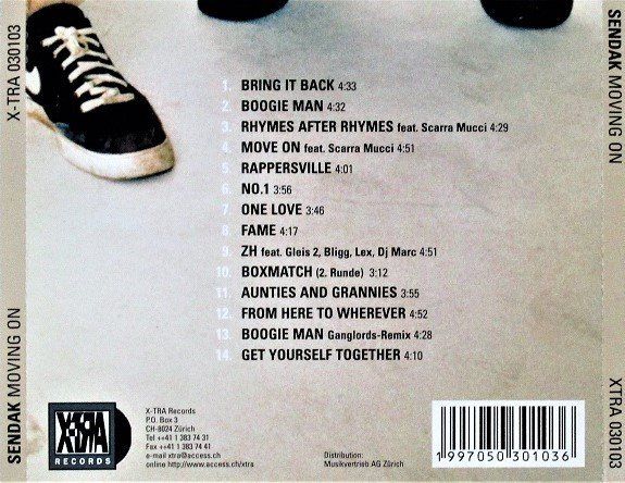 CD: Sendak – Moving On – Usato da St.Gallen venduto da jalamusic 1