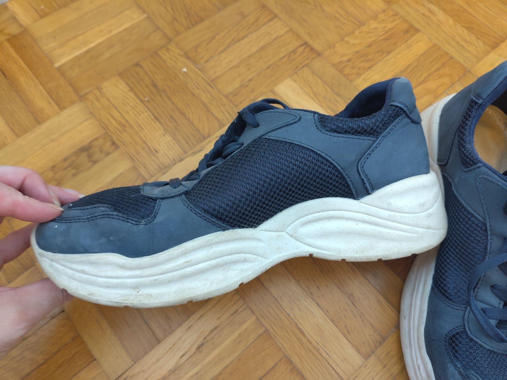 Herrenschuhe: Ledersneaker Gr. 41 v. Tchibo  – Gebraucht aus Zollikofen von Tini031 3