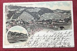 Gruss aus Signau Litho 