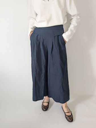 Damen Culottes dunkelblau Grösse M 