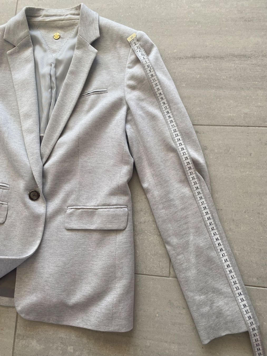 Massimo Dutti Giacche: Hellblauer Blazer von Massimo Dutti - Grösse 38 – Usato da Uetikon am See venduto da cristalllina 2