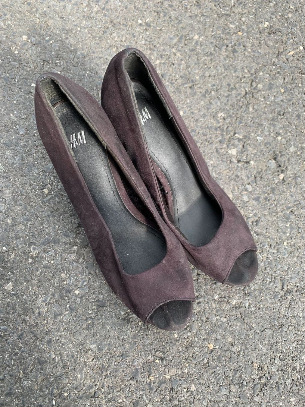 H&M Scarpe da donna: Talons en daim, bout ouvert – Usato da Montreux venduto da iizaa811 2