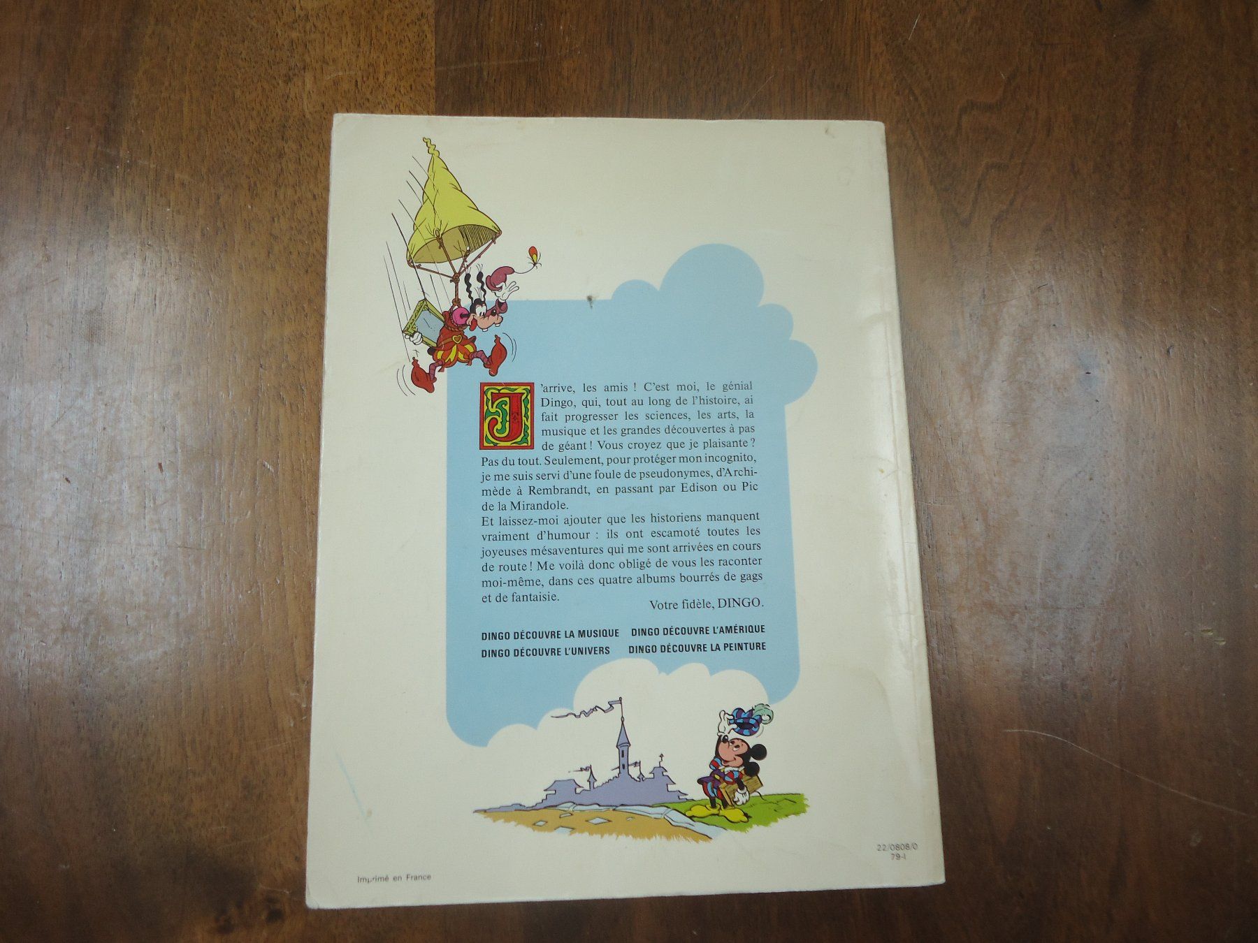 Fumetti: Livre Disney "Dingo Découvre l'Univers" – Usato da Vessy venduto da bm.par 1