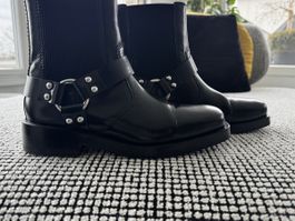 Santiag bottines - 39 - cuir
