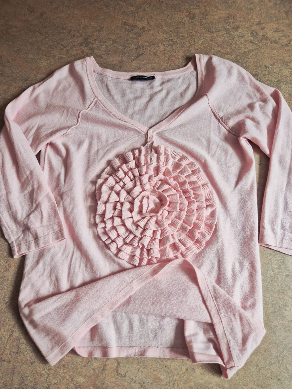 Sonia Rykiel T-shirt: SONIA RYKIEL S M 36 36 PULLOVER PULLI SHIRT,  TOP ZU ROCK – Nuovo (secondo la descrizione) da Elsau venduto da the-colorful-side 5
