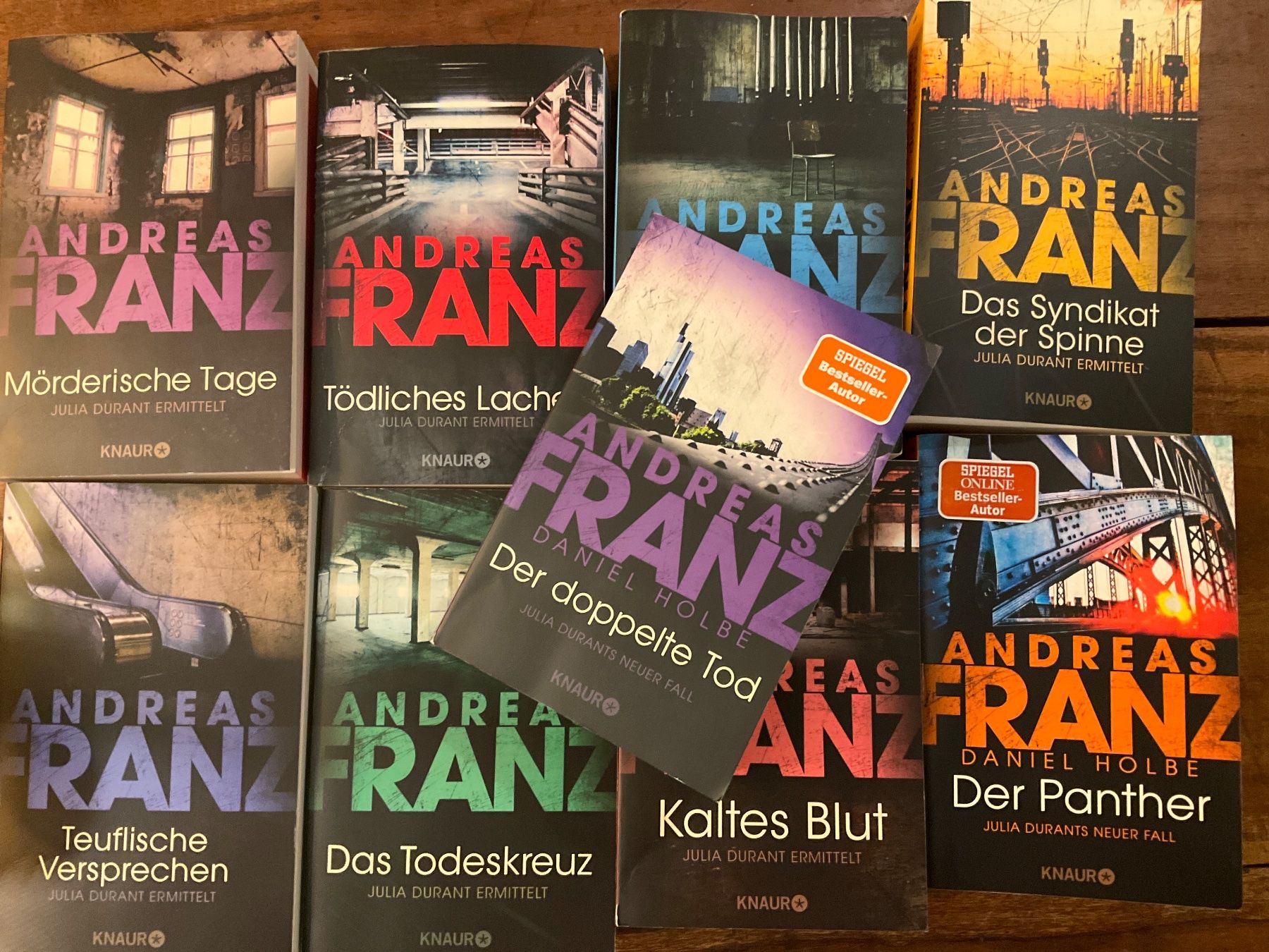 Bücher: 9x Andreas Franz - Thriller – Gebraucht aus Avenches von Lactobacille