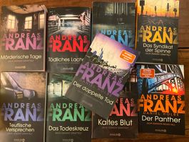 9x Andreas Franz - Thriller