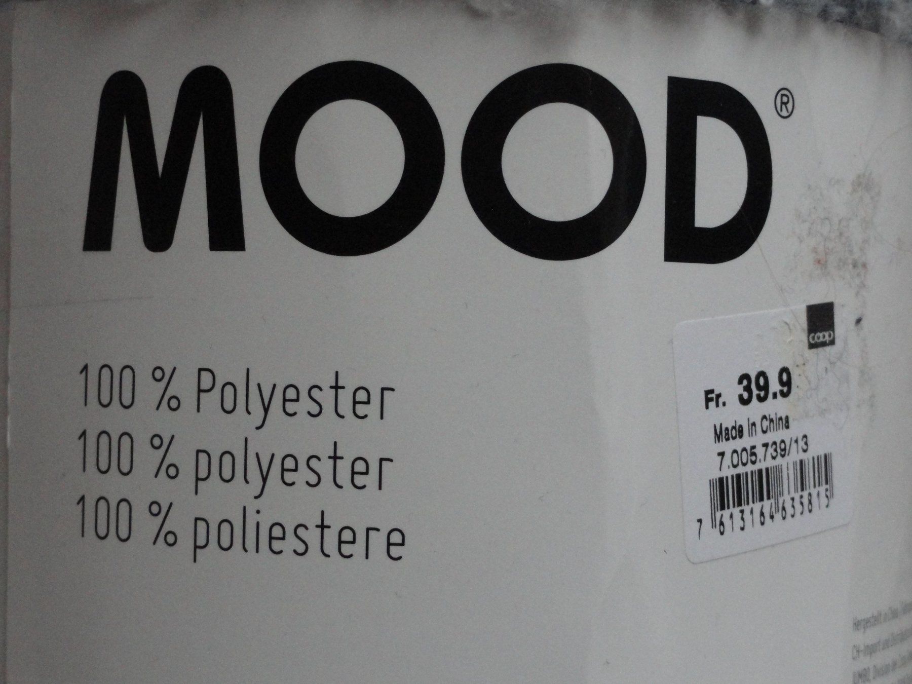 Coop Coperte: Decke "Mood" 130x160cm, hellblau, neu – Nuovo (secondo la descrizione) da Ins venduto da Baj 3