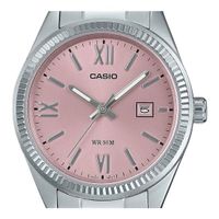 NEW Casio Damenuhr Rose Silber (Ø 30mm)