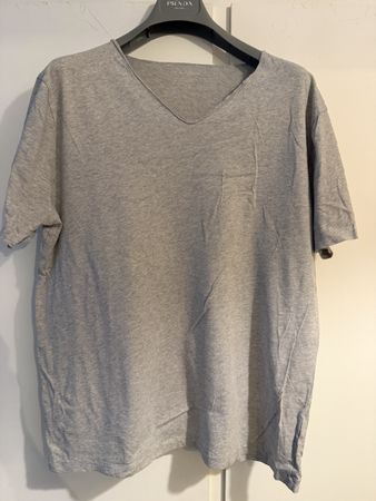 T-shirt Emile Lafaurie grigio, 100% cotone, taglia L, estate