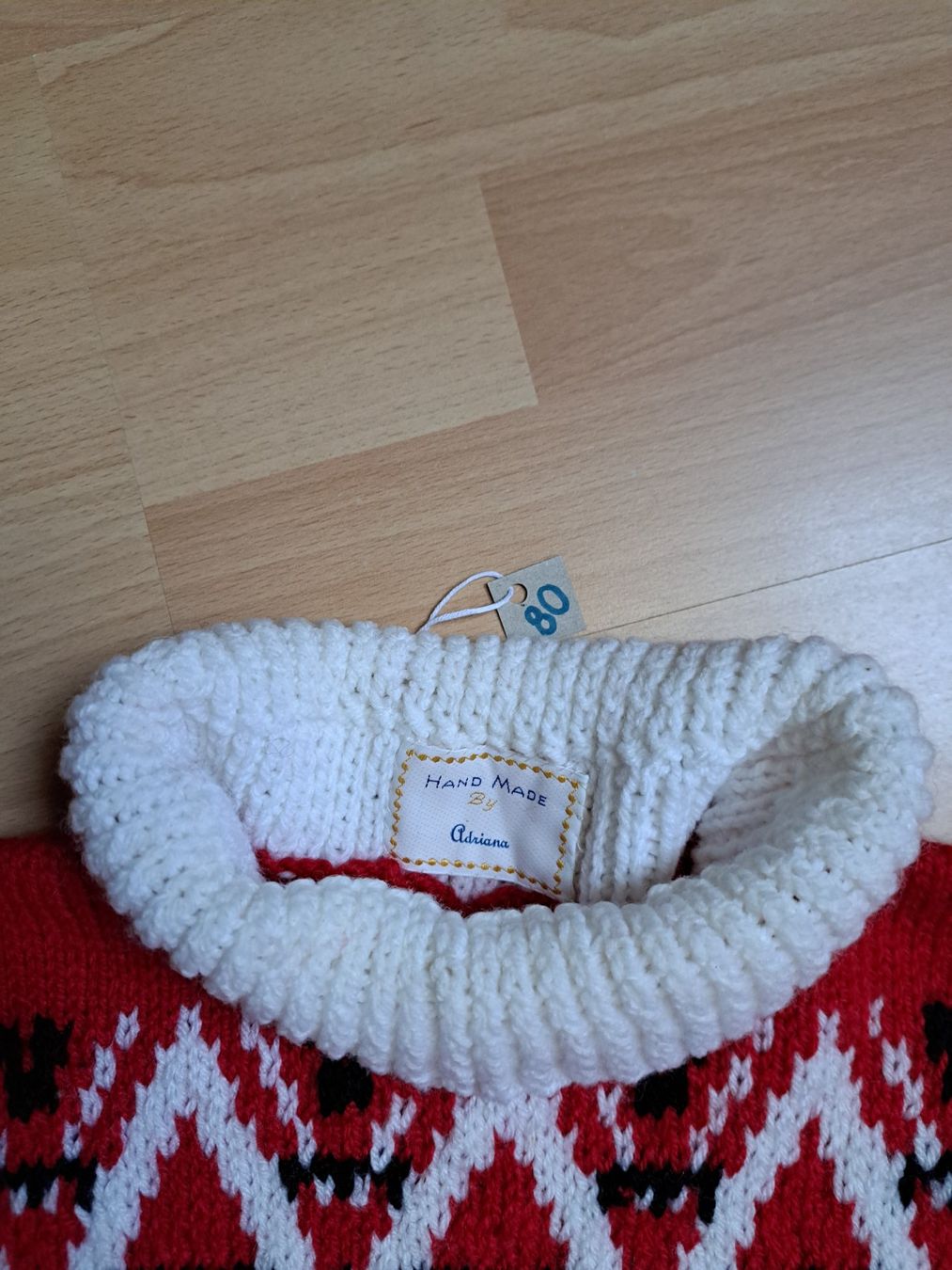 Maglioni & Felpe: Handgestrickter Woll-Pullover, Einzelanfertigung – Nuovo (secondo la descrizione) da Hettiswil venduto da san_kf5h 2