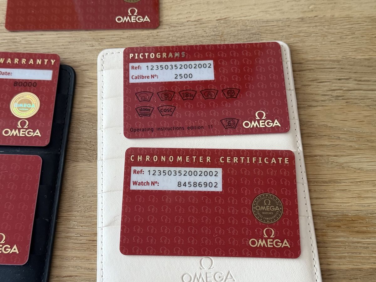 Omega Orologi: Omega - Porte Carte Garantie – Usato da Bassecourt venduto da 59.00chf 2