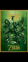 2x Zelda Poster original Nintendo NEU