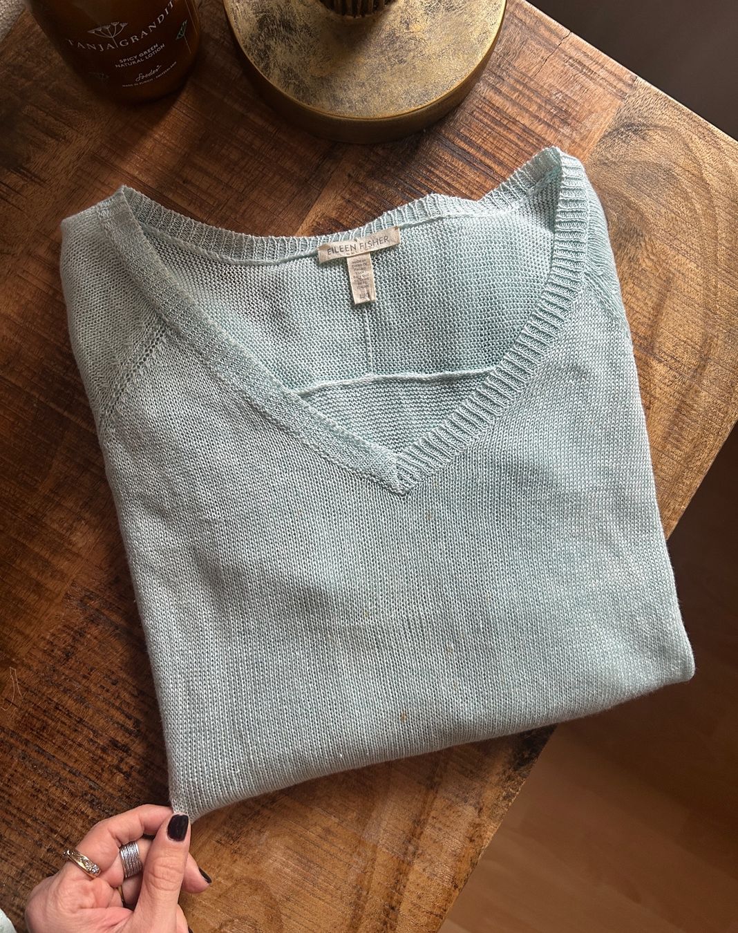 Maglioni & Felpe: Eileen Fisher 100% Leinen Pullover - Gr. L – Usato da Illnau venduto da Monkky 1
