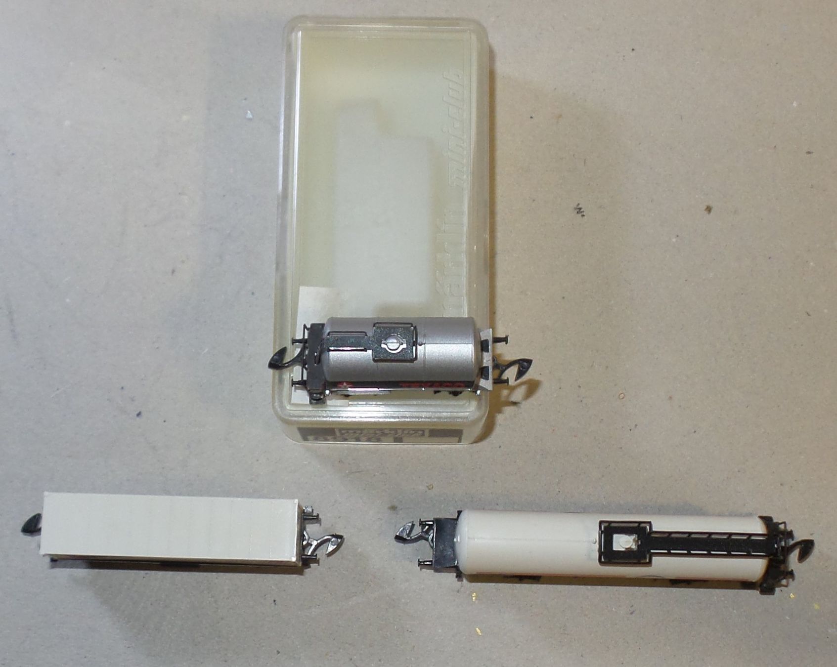 Märklin Modellini di ferrovie: Lot 3 wagons échelle Z – Usato da Bulle venduto da Rockandtoys 2