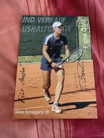 Signierte Karte Fiona Ganz Tennis Spielerin 