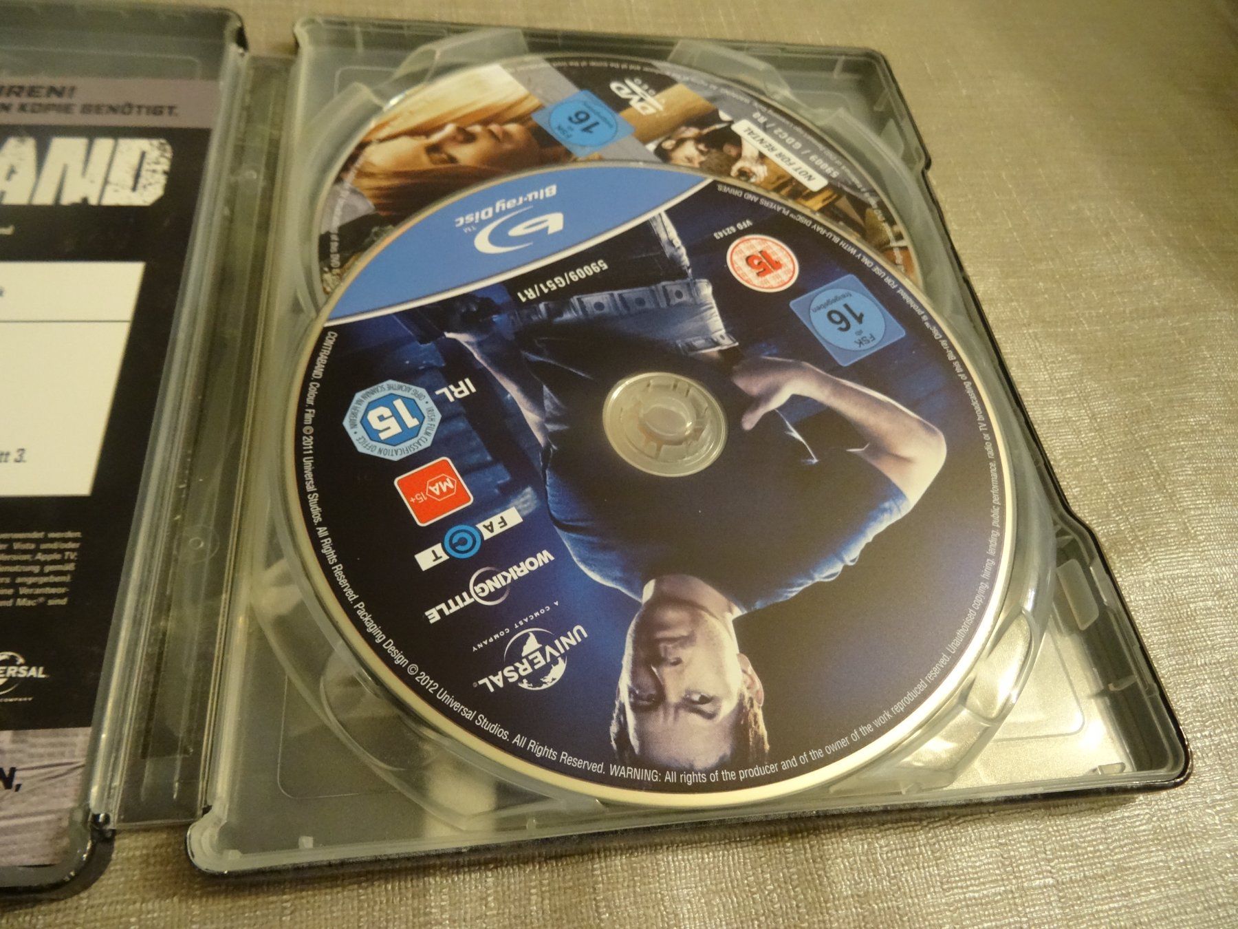 Alle DVDs: Contraband - Steelbook Blu-ray – Gebraucht aus Olten von Disc-Verkauf 1