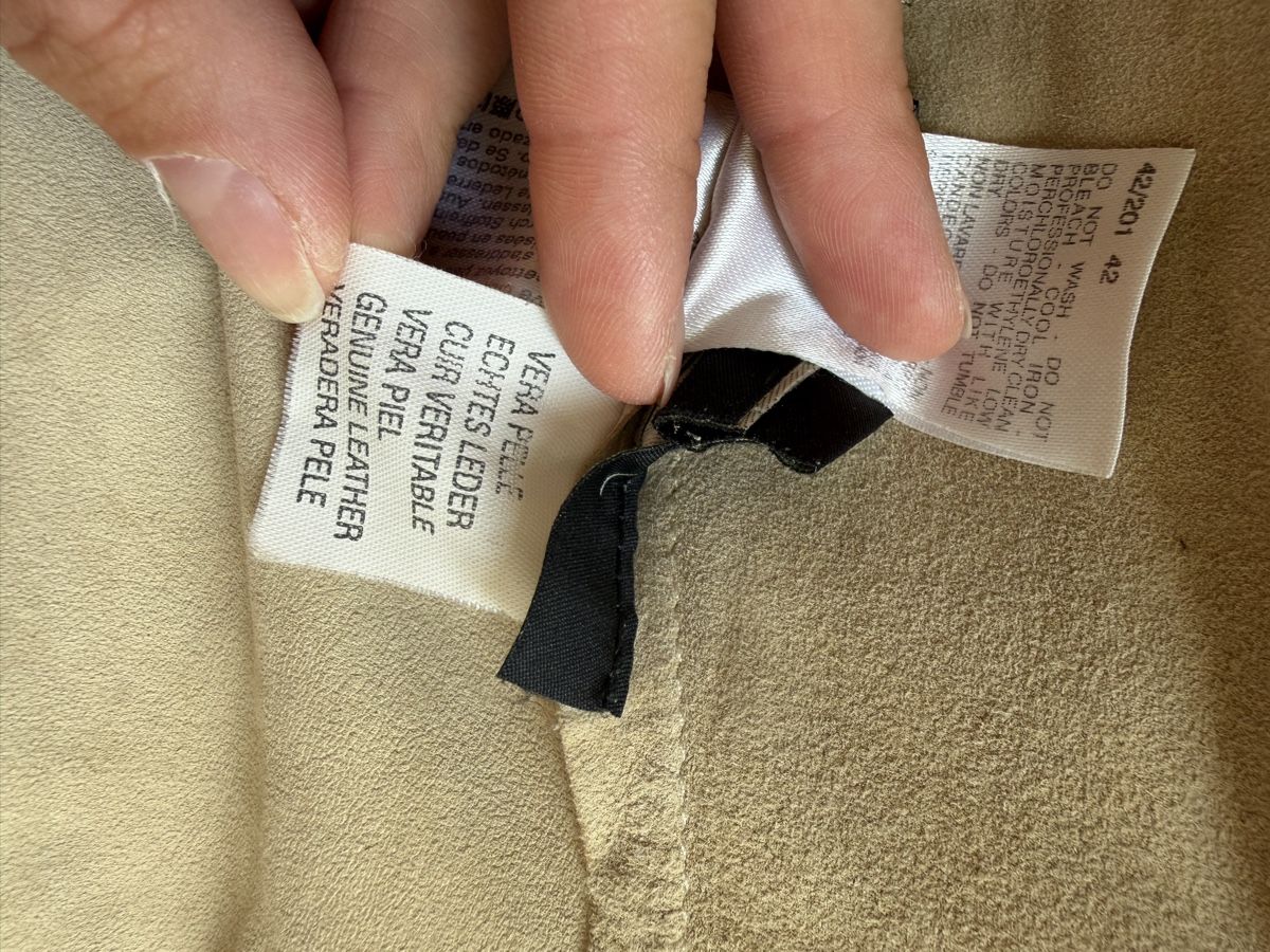 Max Mara Vestes: Suede jacket MaxMara 100% leather – D'occasion à Uster par Monika_OB 9