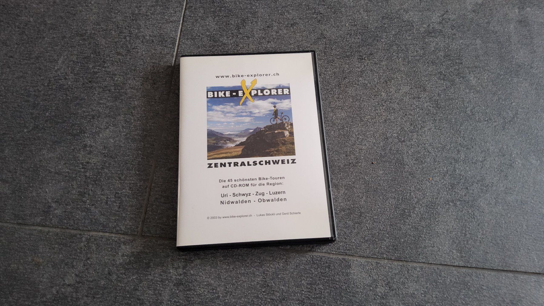 CD: Bike-Explorer Zentralschweiz – Usato da Vilters venduto da marcus_m