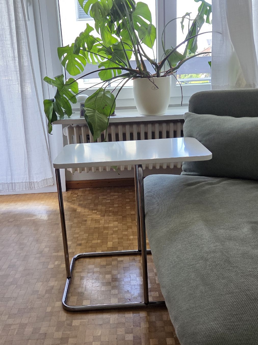 Ikea Tavoli: RIAN - IKEA Beistelltisch, weiss, 50x30cm – Usato da Winterthur venduto da max_nw6s 2