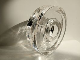 Sarner Cristal Exclusif Kerzenhalter Ø12cm – Handarbeit