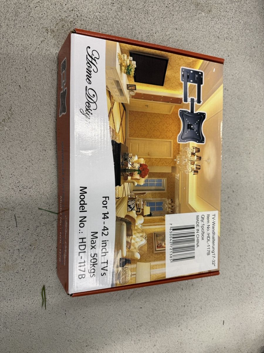 Mobili TV: Home Design TV Wall Mount – Nuovo e nell'imballaggio originale da Lenzburg venduto da VukiSee