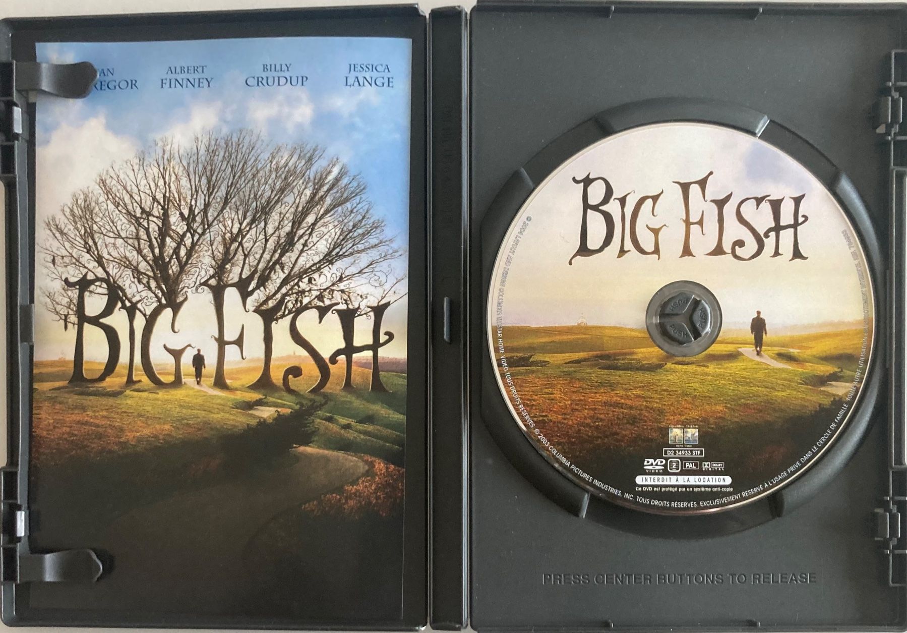 Tous les DVDs: TIM BURTON - BIG FISH – D'occasion à Poliez-Pittet par Newtown-Records 4