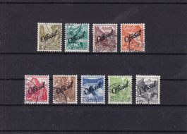 SCHWEIZ Dienstmarken 1942