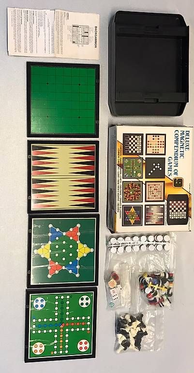 Jeux: Brettspielset mit 9 Spielemöglichkeiten – D'occasion à Brugg AG par dom_b2bg 1