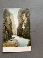 Ansichtskarte Meiringen Aareschlucht 1905