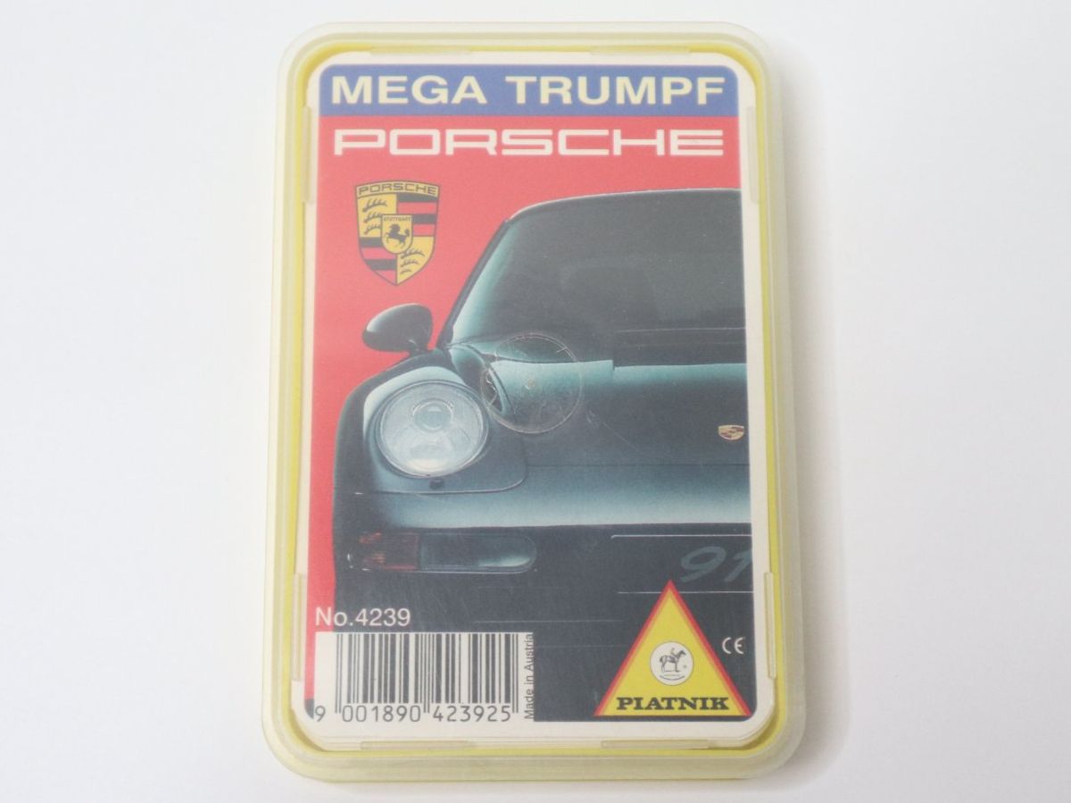Giochi: Porsche Quartett Mega Trumpf, Top Zustand – Usato da Eschenbach SG venduto da Astalavista