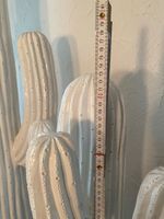 Design-Highlight 3er-Set weisse Acryl-Kakteen (123cm & 72cm)