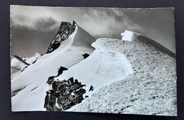 Am Allalinhorn: Rimpfischhorn/ Hüttenstempel/Photo Gyger