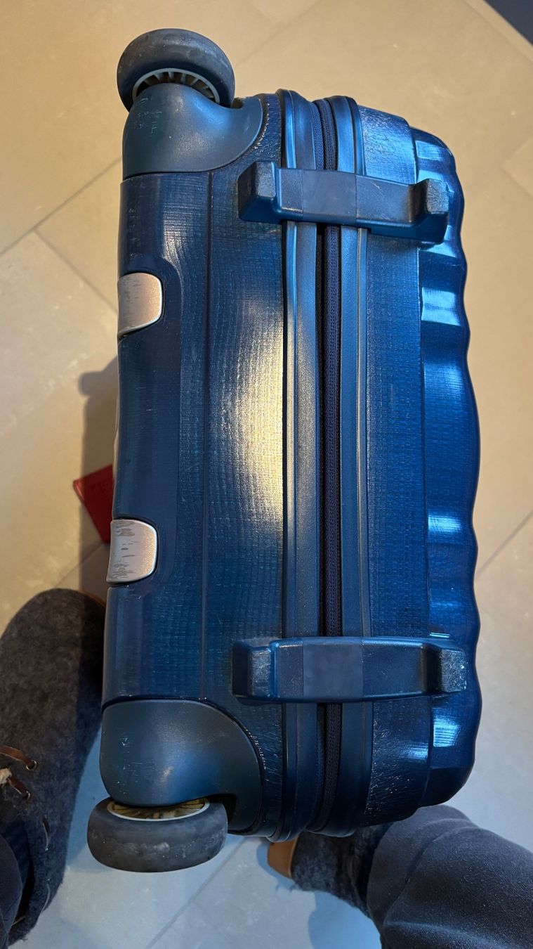 Samsonite Valigie: Samsonite - Lite Cube Rolling Tote Plus Blue – Usato da Hinwil venduto da Geo5 3
