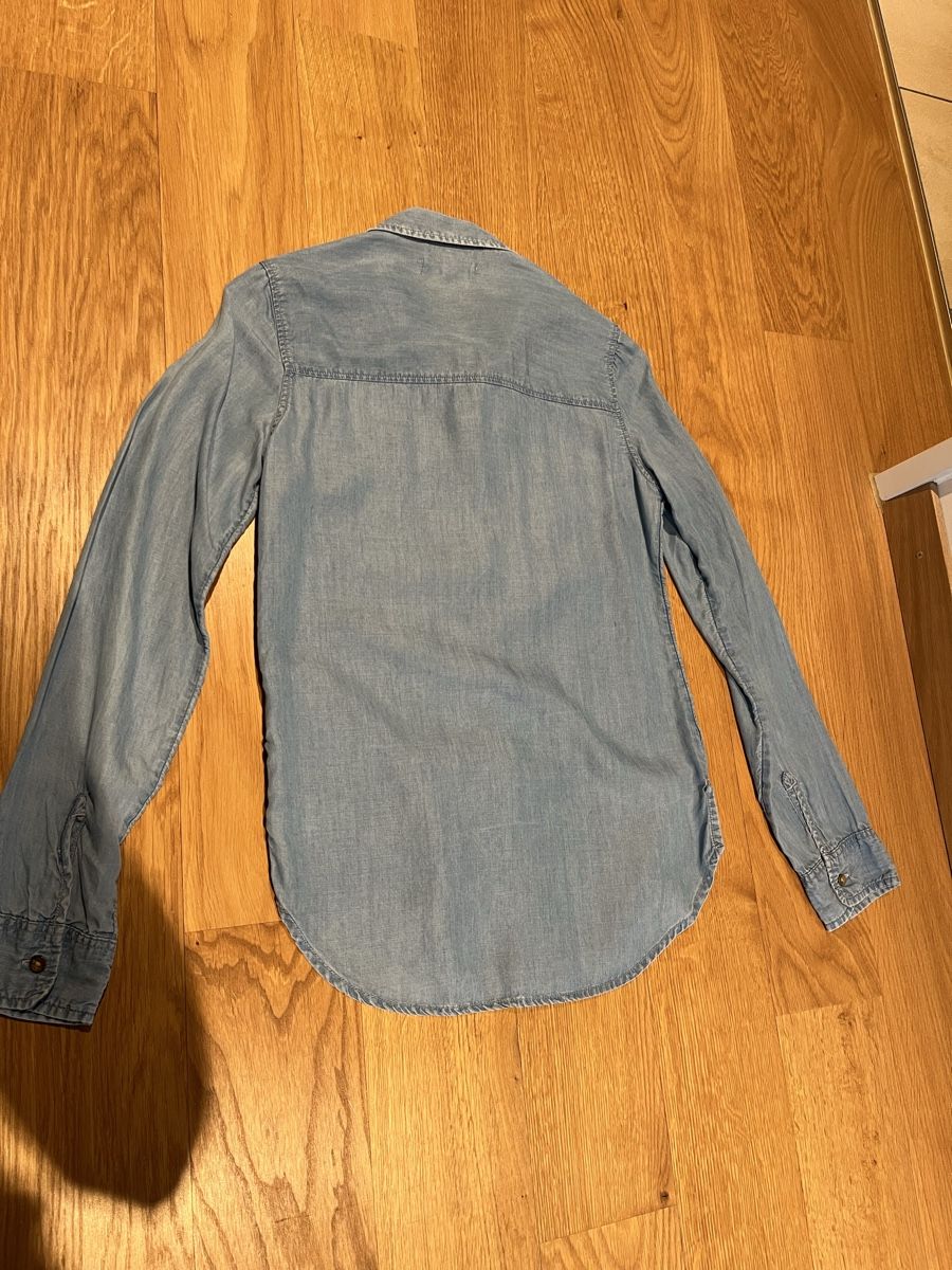 Camicette: Hemd Bluse Damen jeans hellblau XS 34 – Usato da Rotkreuz venduto da rinchee 1