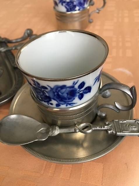 Set di piatti: Zinn Kaffeeservice – Usato da Niederwil AG venduto da Aargau08 3