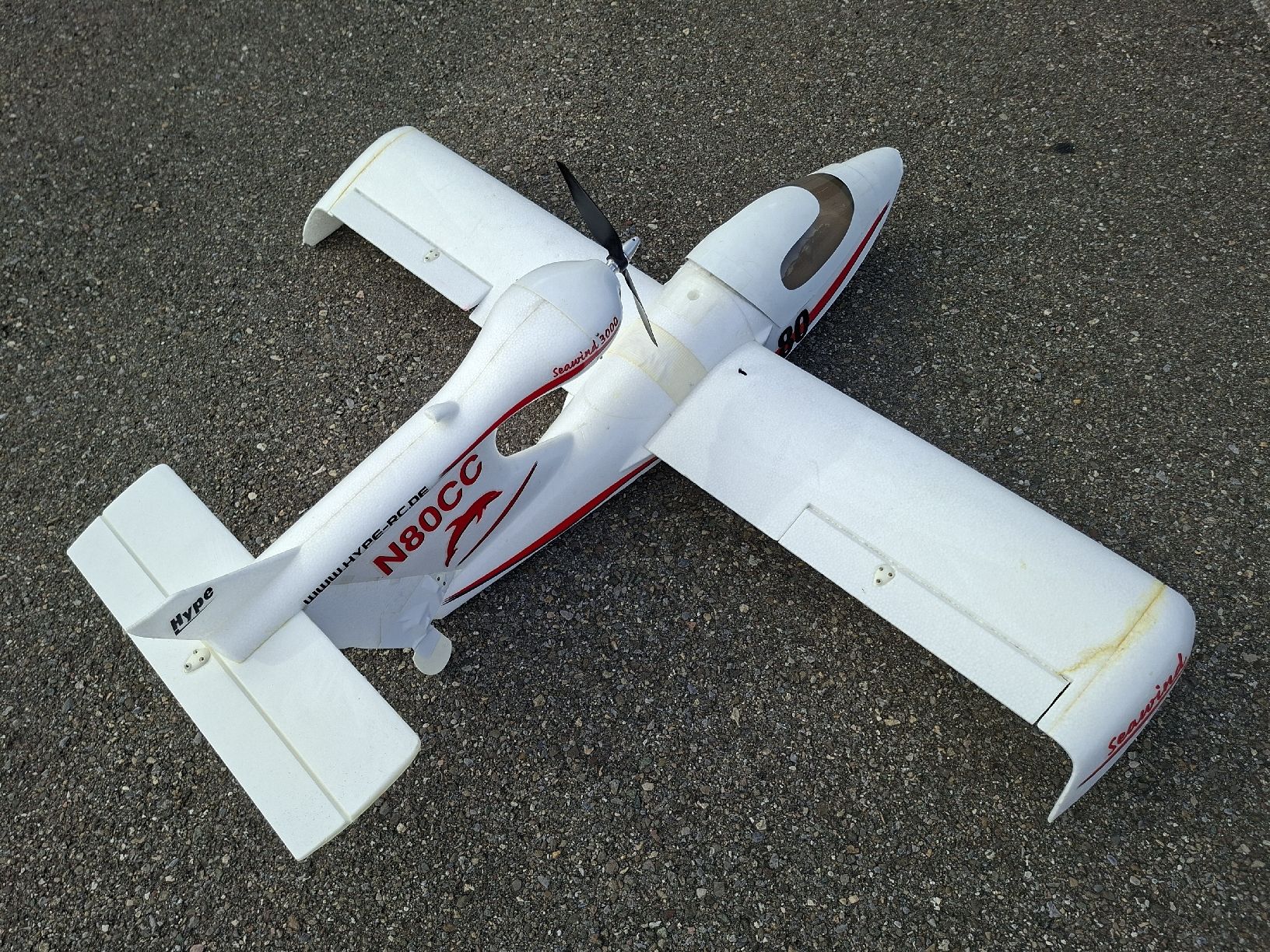 Modellismo RC: RC Flugzeug Hype Seawind 3000 – Usato da Kallern venduto da Slobsen
