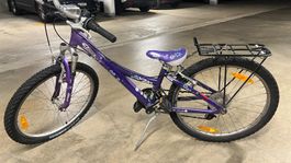 Mädchen Velo