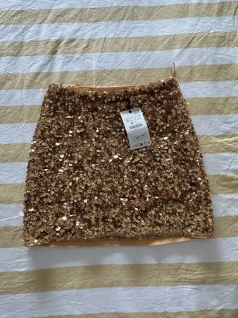 Sequin skirt
