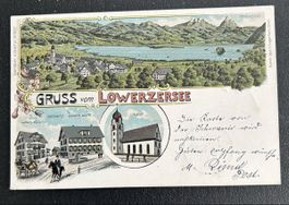 Gruss vom Lowerzersee Litho 
