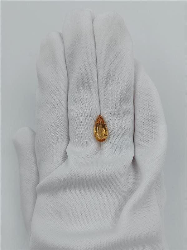 Pietre preziose: 1 HONIGGOLDFARBENER TOPAS 6.54 CT. – Usato da Luzern venduto da EdiGem 9