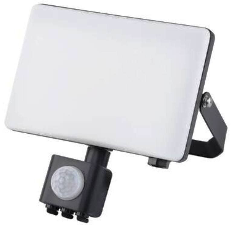 Lampade: LED Strahler ultra flach 30W IP44 + Sensor neuste Generation – Nuovo e nell'imballaggio originale da St. Gallen venduto da schnaeppchen-preise