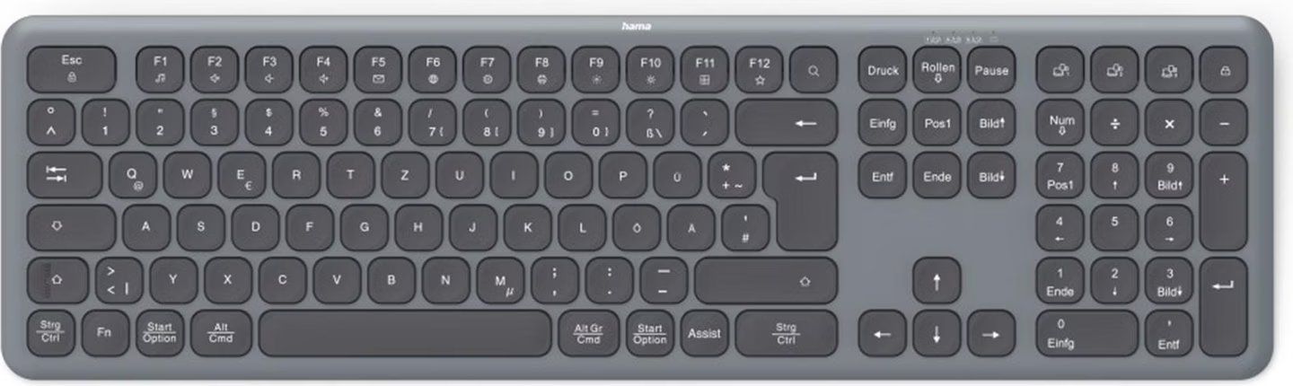 Hama Tastiere: hama WK-550 Wireless Tastatur – Nuovo e nell'imballaggio originale da Schlieren venduto da Shopgalaxy