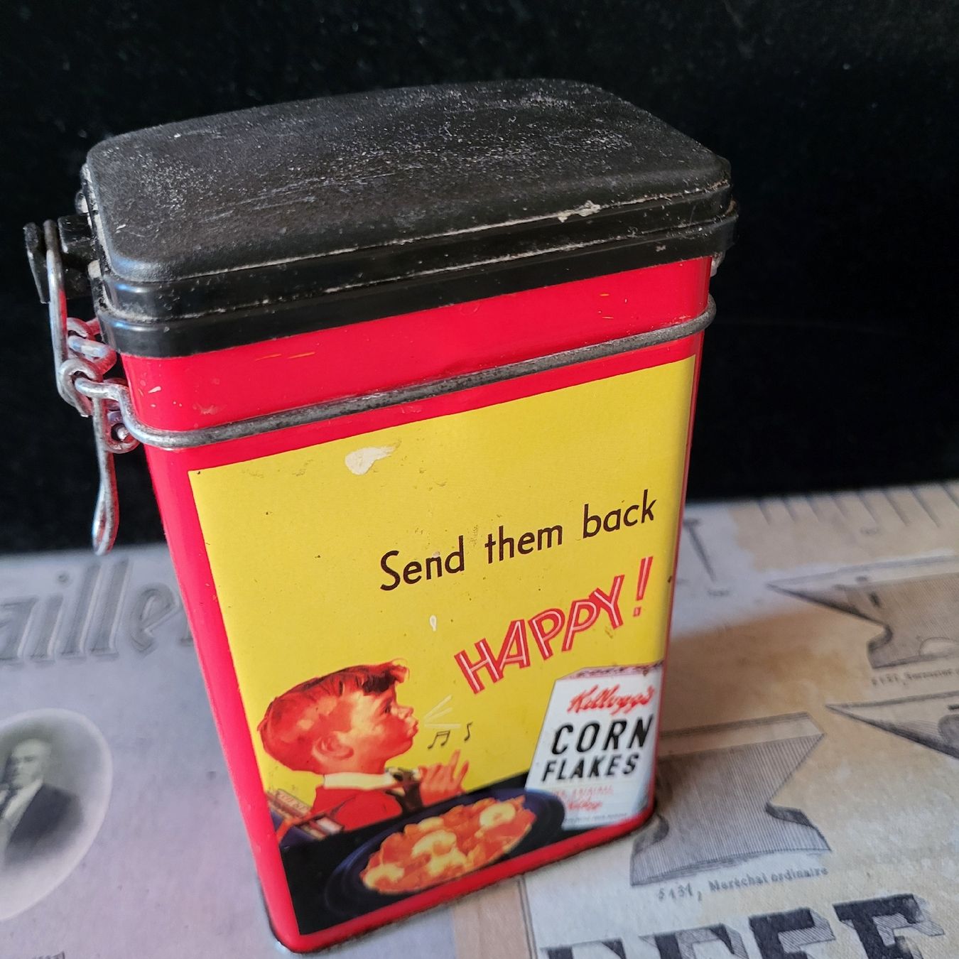 Elettrodomestici da cucina: vintage Blechdose Kelloggs Küchendeko – Usato da Lyss venduto da Schrotthandel