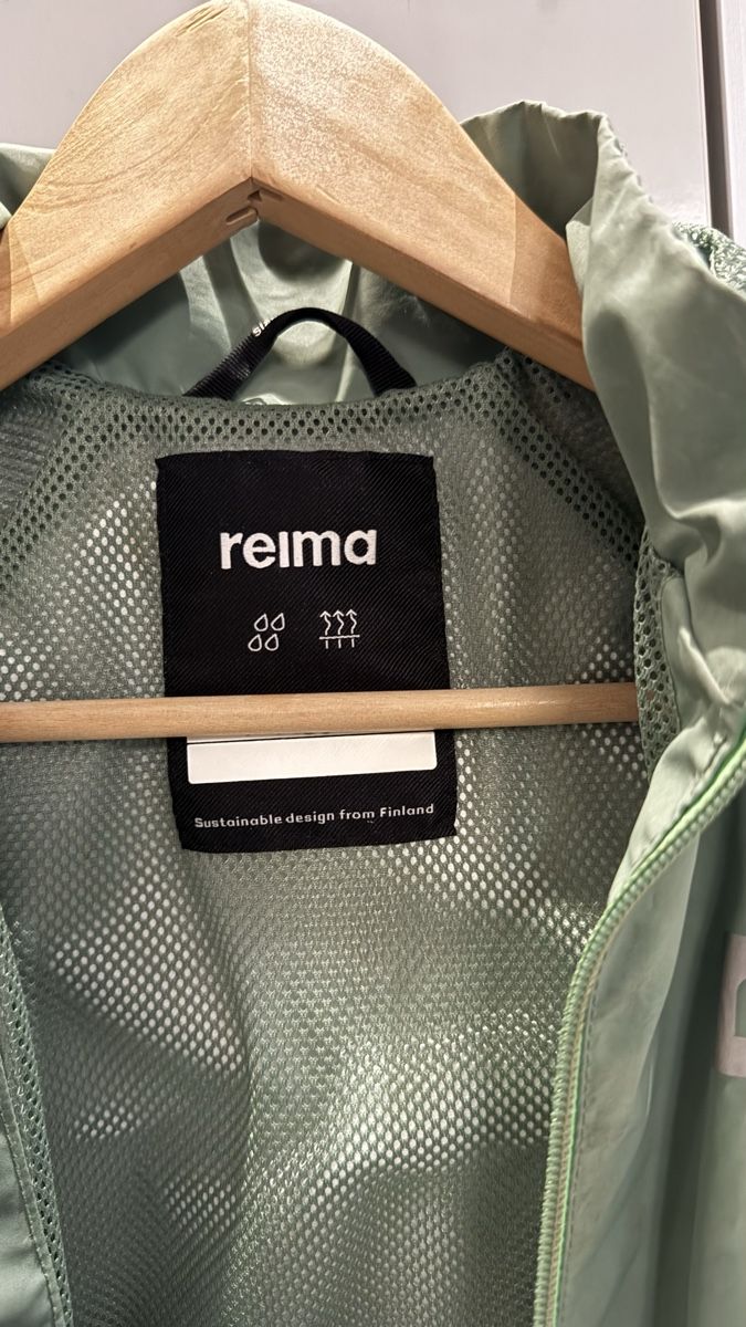 Reima Giacche: Reima rain jacket size 110 - olive green – Usato da Erlenbach ZH venduto da sha_l62j 1