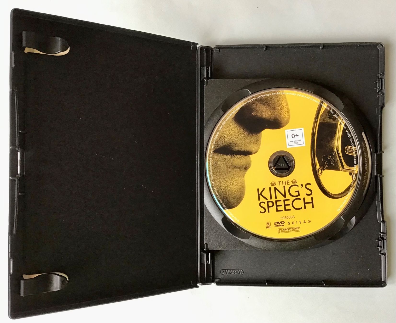 Tutti i DVDs: DVD: King's Speech – Usato da Bubendorf venduto da Alpenheidi 2