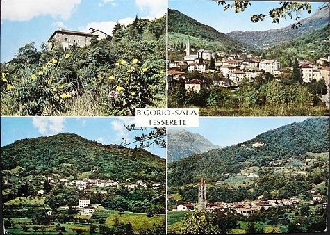 Cartoline postali: BIGORIO SALA TESSERETE – Usato da Jona venduto da philajona